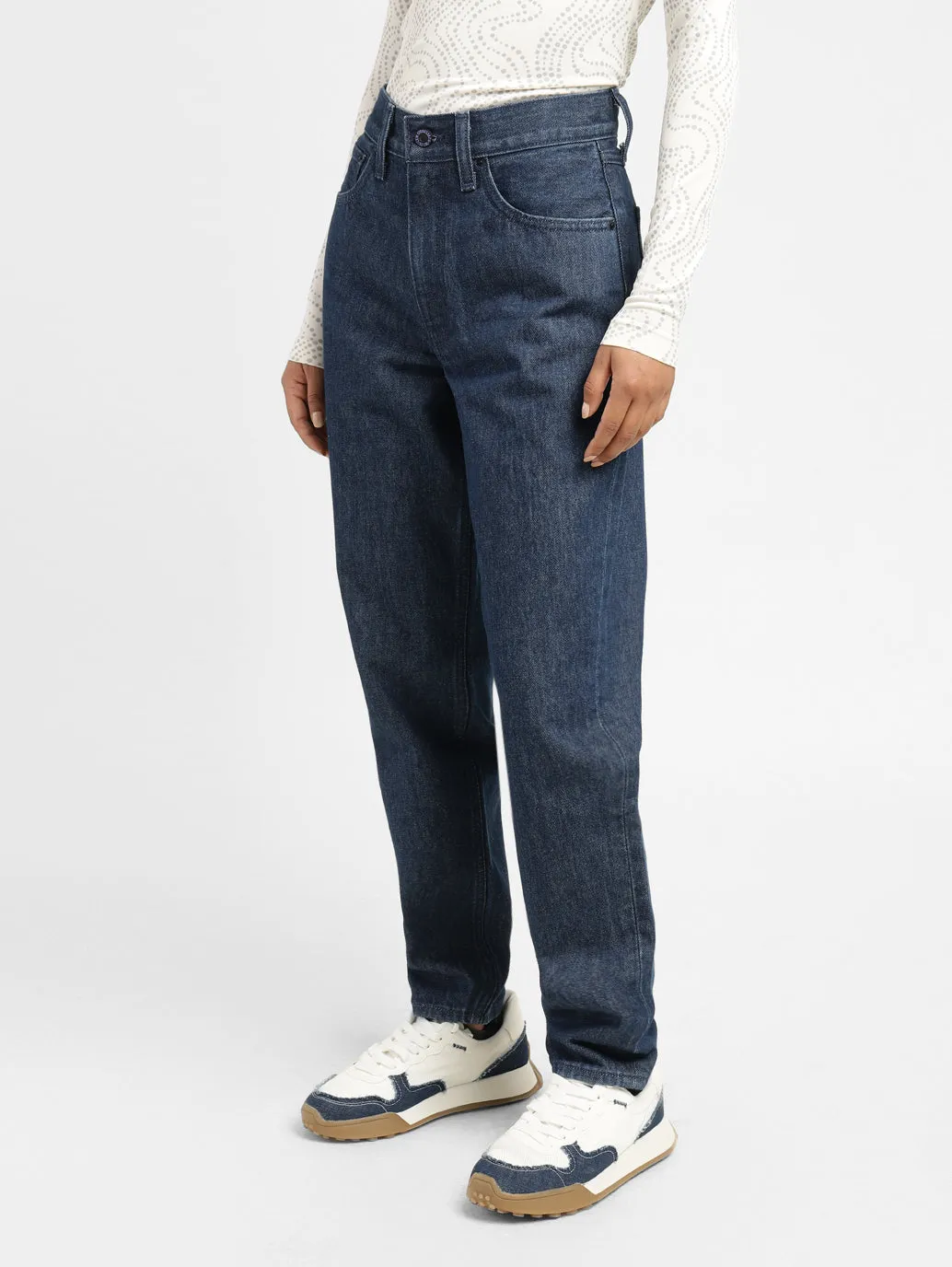 Levi's x Deepika Padukone Mid Rise Relaxed Fit Mom Jeans