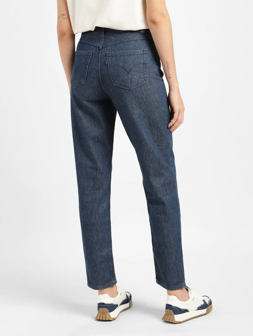 Levi's x Deepika Padukone Mid Rise Relaxed Fit Mom Jeans