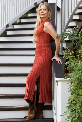 Shayna Skirt / Rust Everyday Comfort