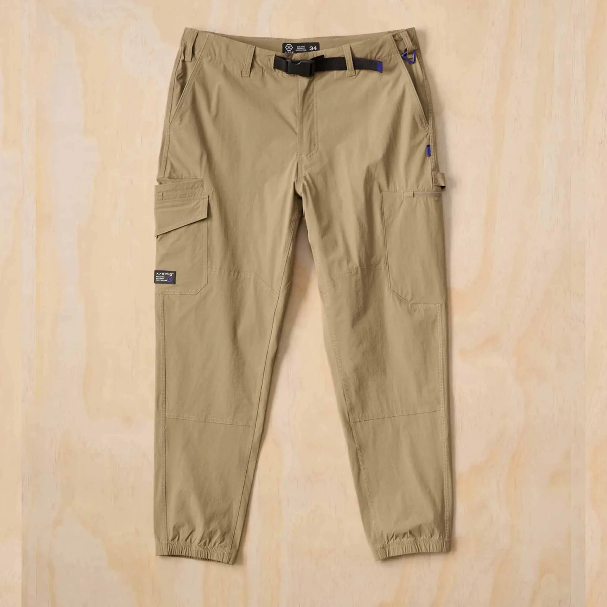 LIGHTWEIGHT NYLON CUFFED PANT - X03