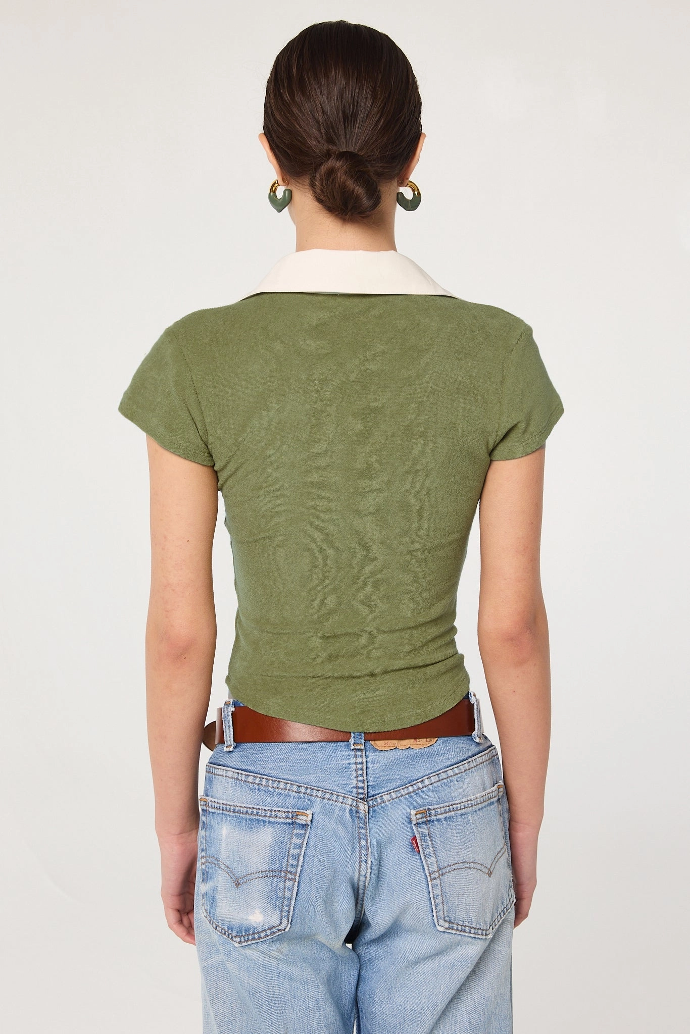 PolyesterBlend Fray Resistant Edges EITAN TOP