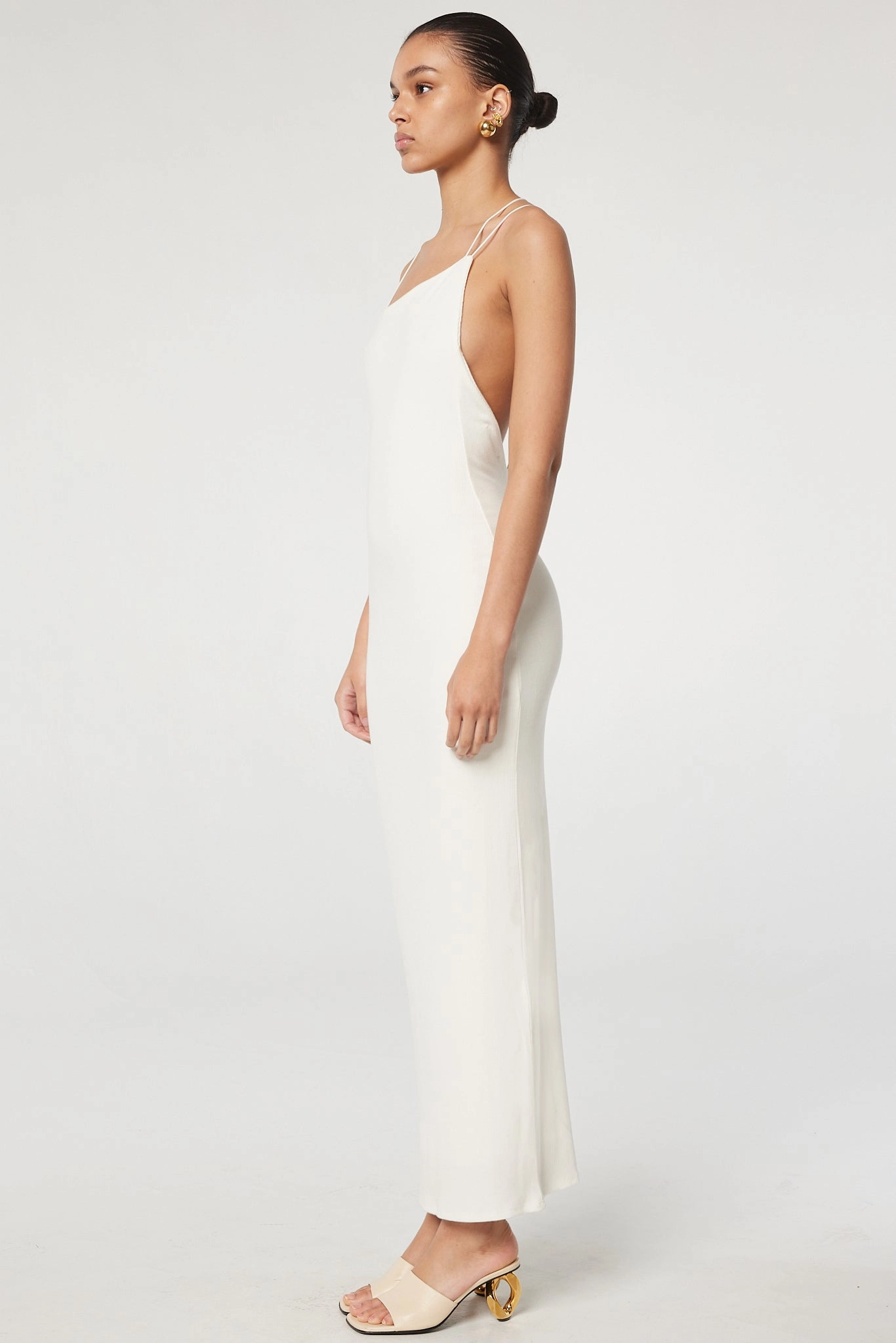 Smooth Finish Chic Layered Wear CECI DRESS