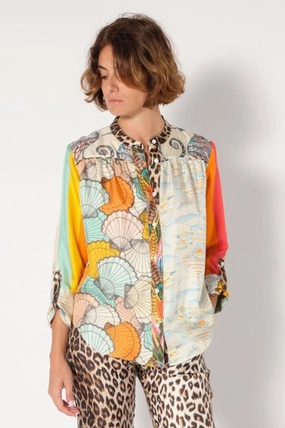 Reflective Detailing Soft Touch Fabric Jeanne Mix St Jacques