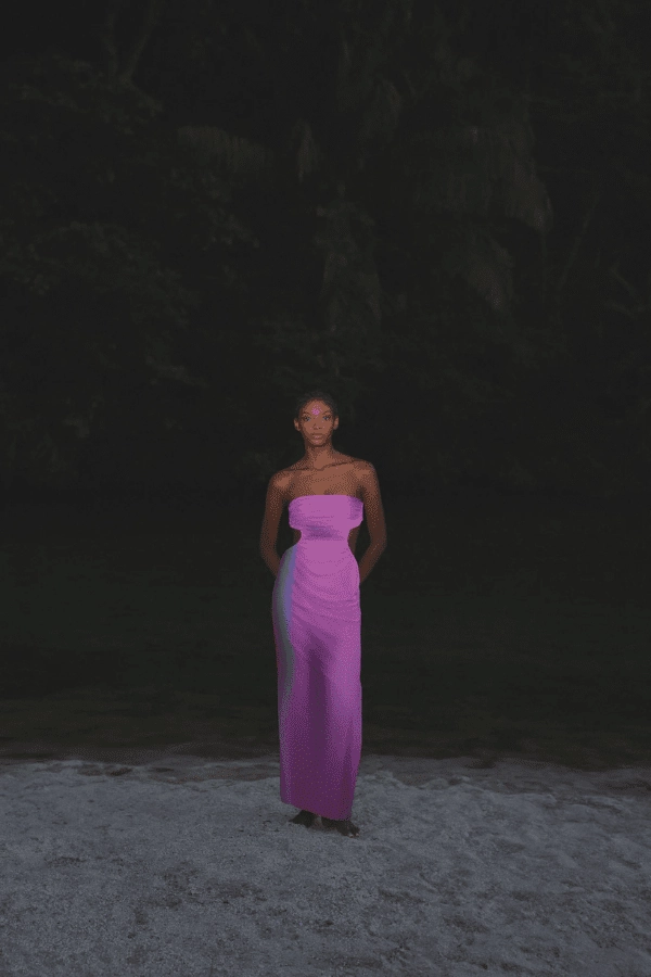 Lila Dress Enchanted Curve-Enhancing Balanced Light