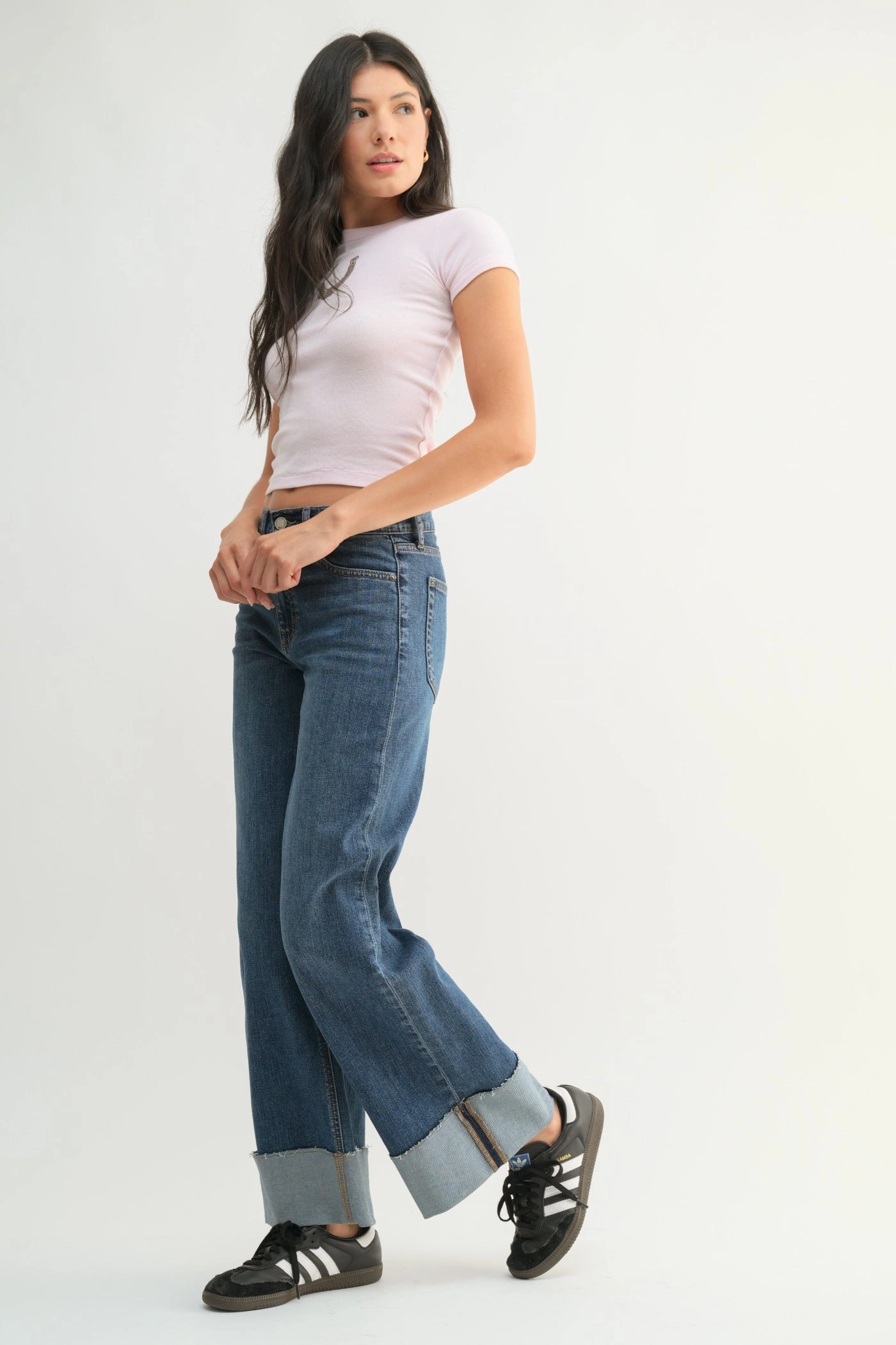Breathable Lining System LILY VINTAGE CUFFED JEANS