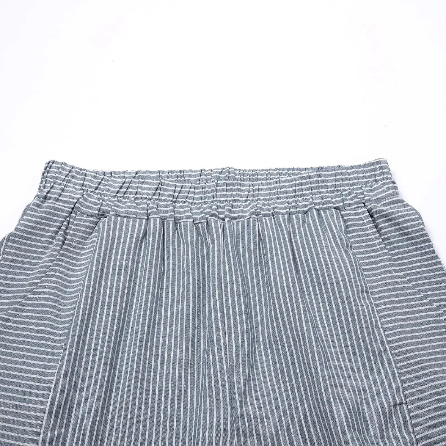 Linen Pants for Women 2024 Summer Casual Plus Size Elastic High Waist Comfy Straight Wide Leg Trousers