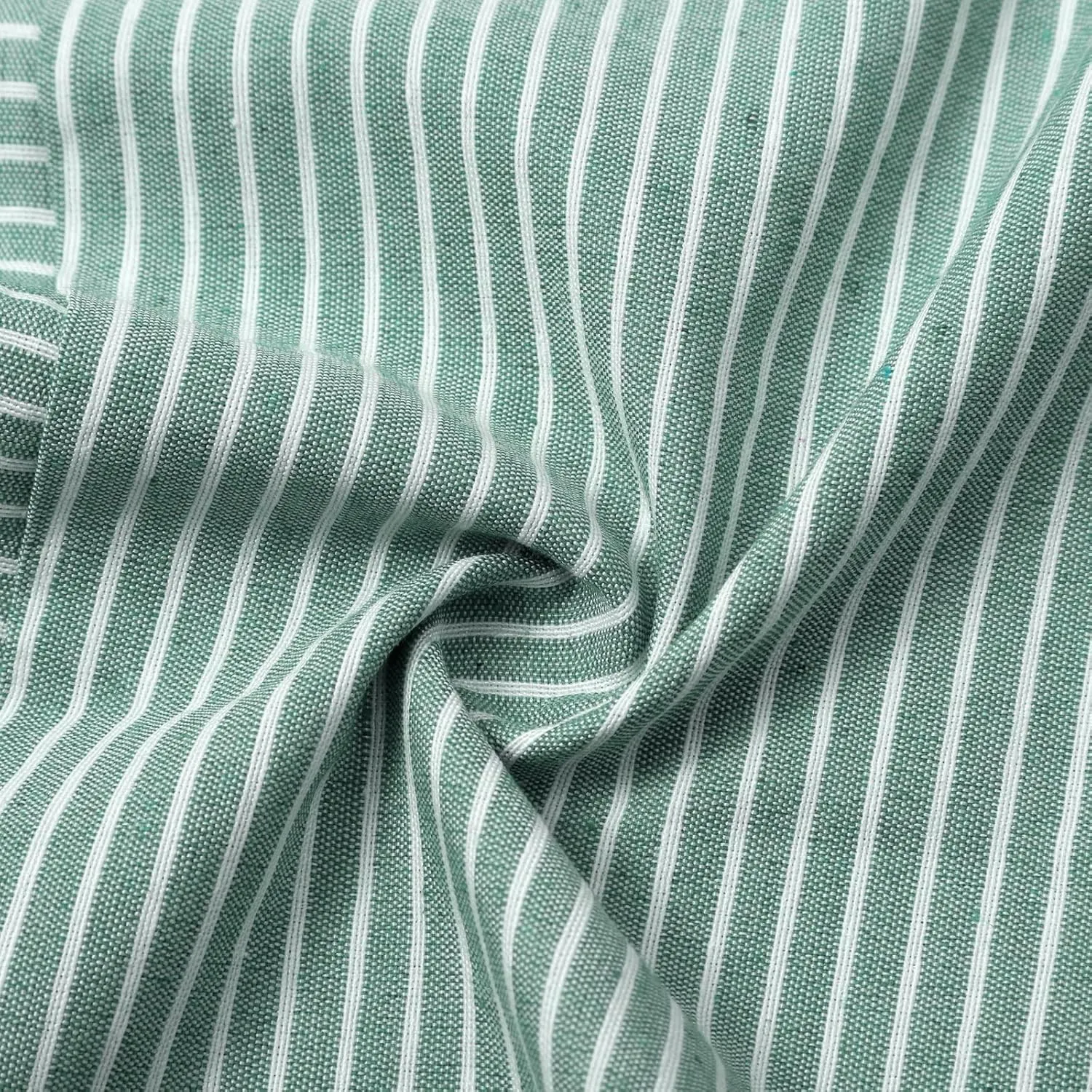 Linen Pants for Women 2024 Summer Casual Plus Size Elastic High Waist Comfy Straight Wide Leg Trousers