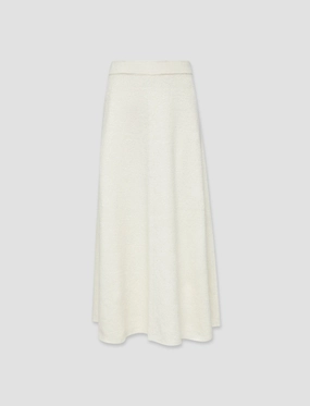 Stylish Choice Linen Cardigan Stitch Skirt