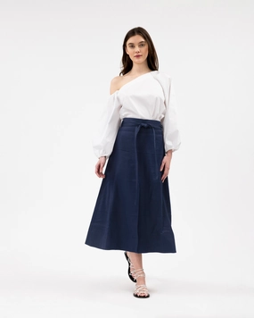 Quick Access Linen Hudson Skirt