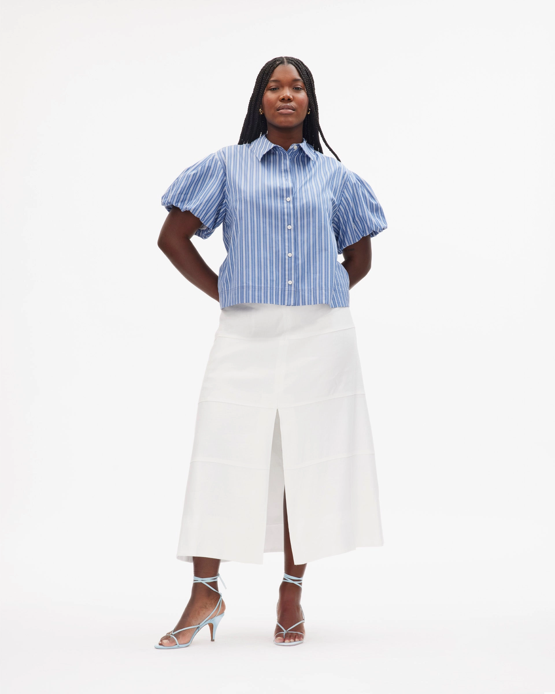 Linen Hudson Skirt Free Movement Comfy Look