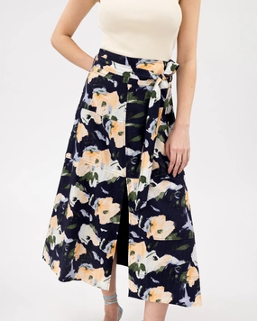 Linen Hudson Skirt Abrasion Resistant Material