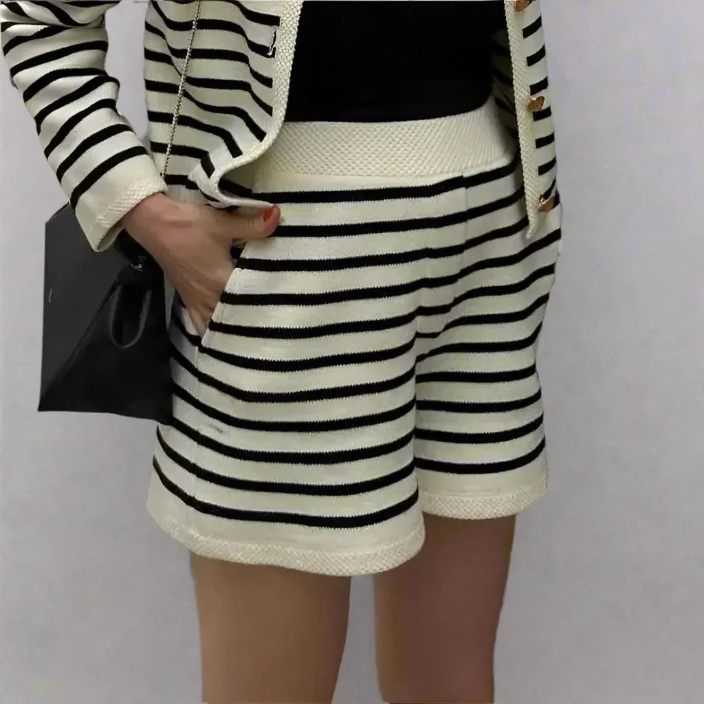 Livia Knitted Shorts 2-Piece Set