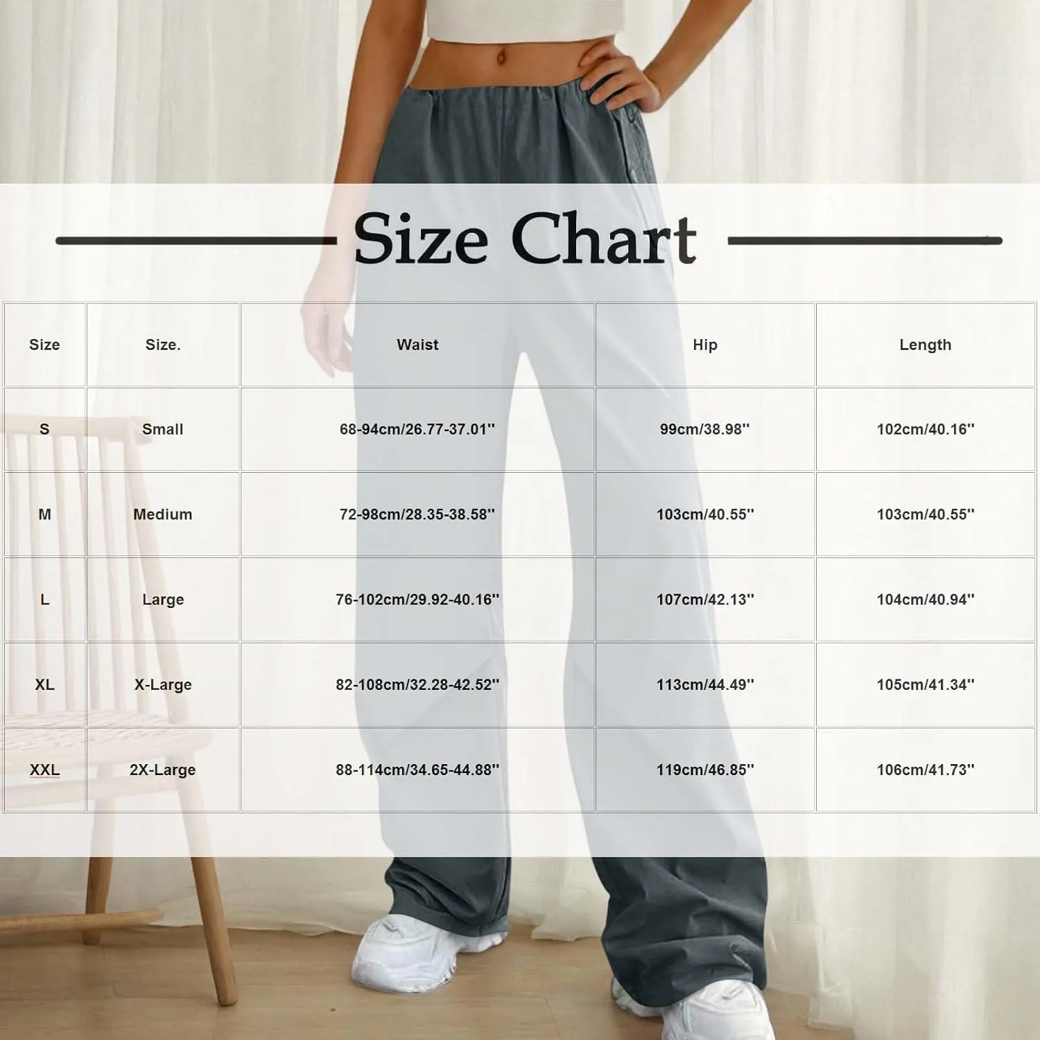 Lmdudan Cotton Linen Wide Leg Pants for Women 2025 Trendy Pants Elastic Waisted Straight Leg Joggers Trousers with Pockets