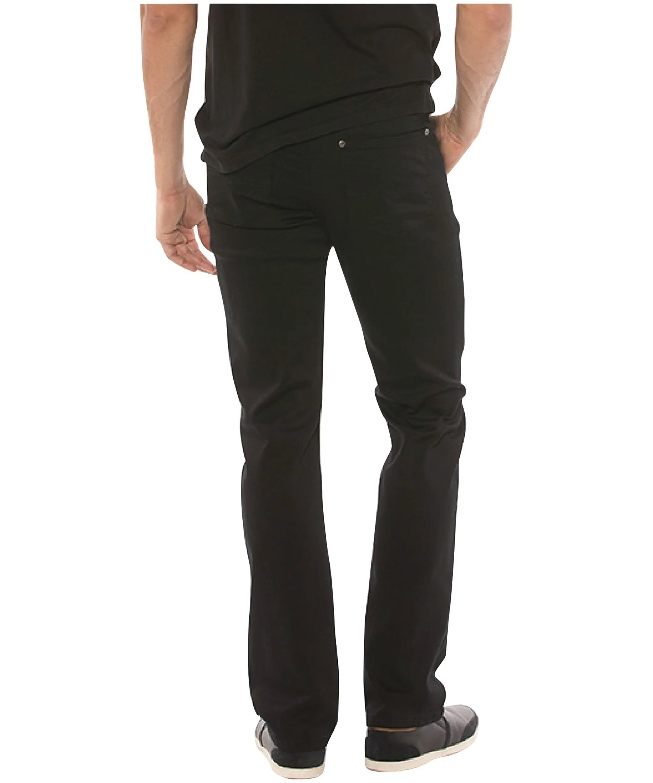 Lois Men's Brad Slim Stretch Pants in 99 Black