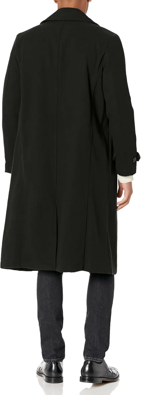 LONDON FOG Men's Classic Wool Blend Topcoat