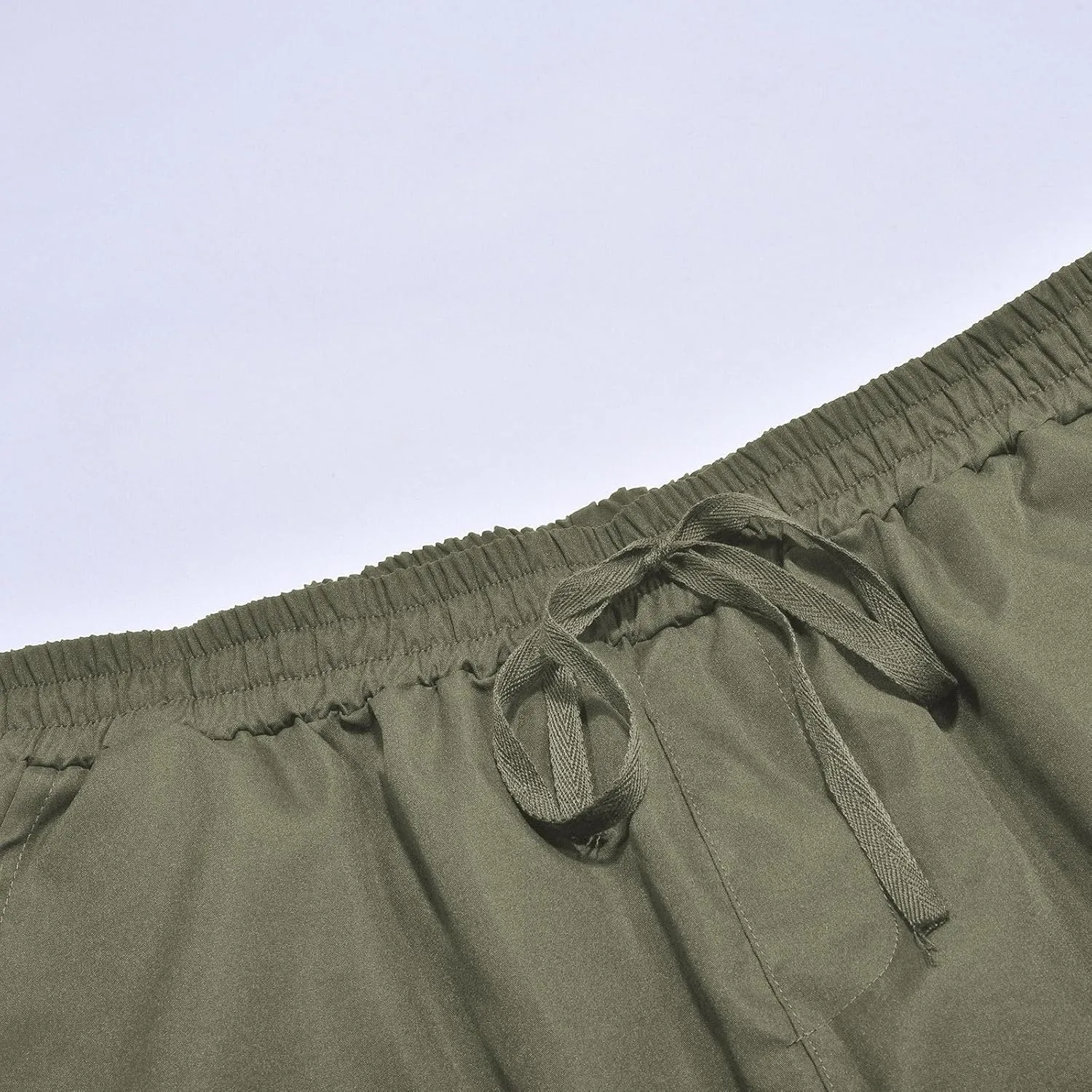 Loose Fit Mens Cargo Pants with Multi Pockets Lightweight Outdoor Tactical Hiking Trousers Comfortable and Durable