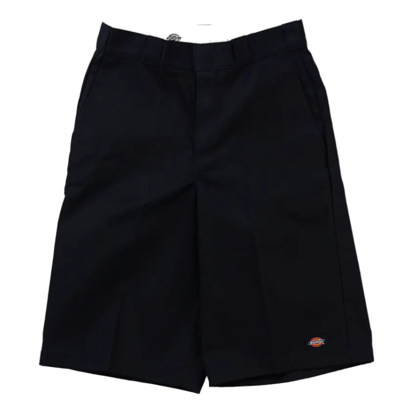 Loose Fit Reg Waist Work Short Dark Navy