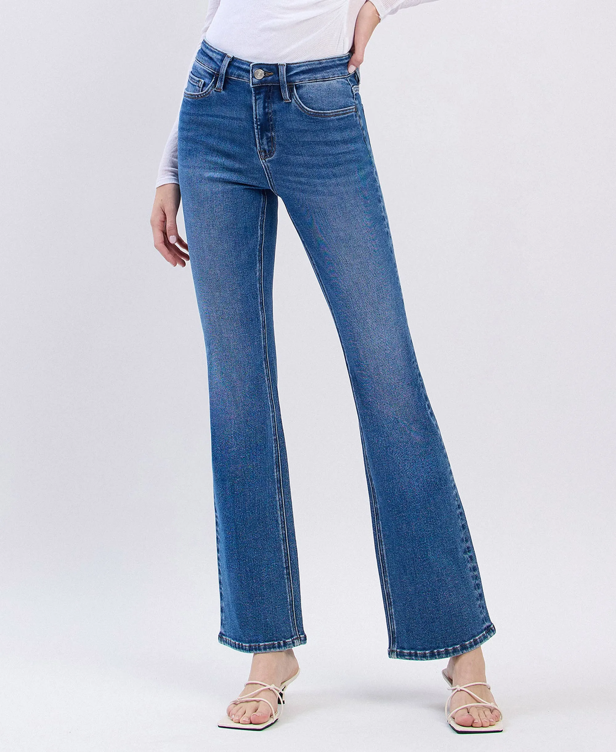 Lovervet High Rise Full Length Bootcut Jean