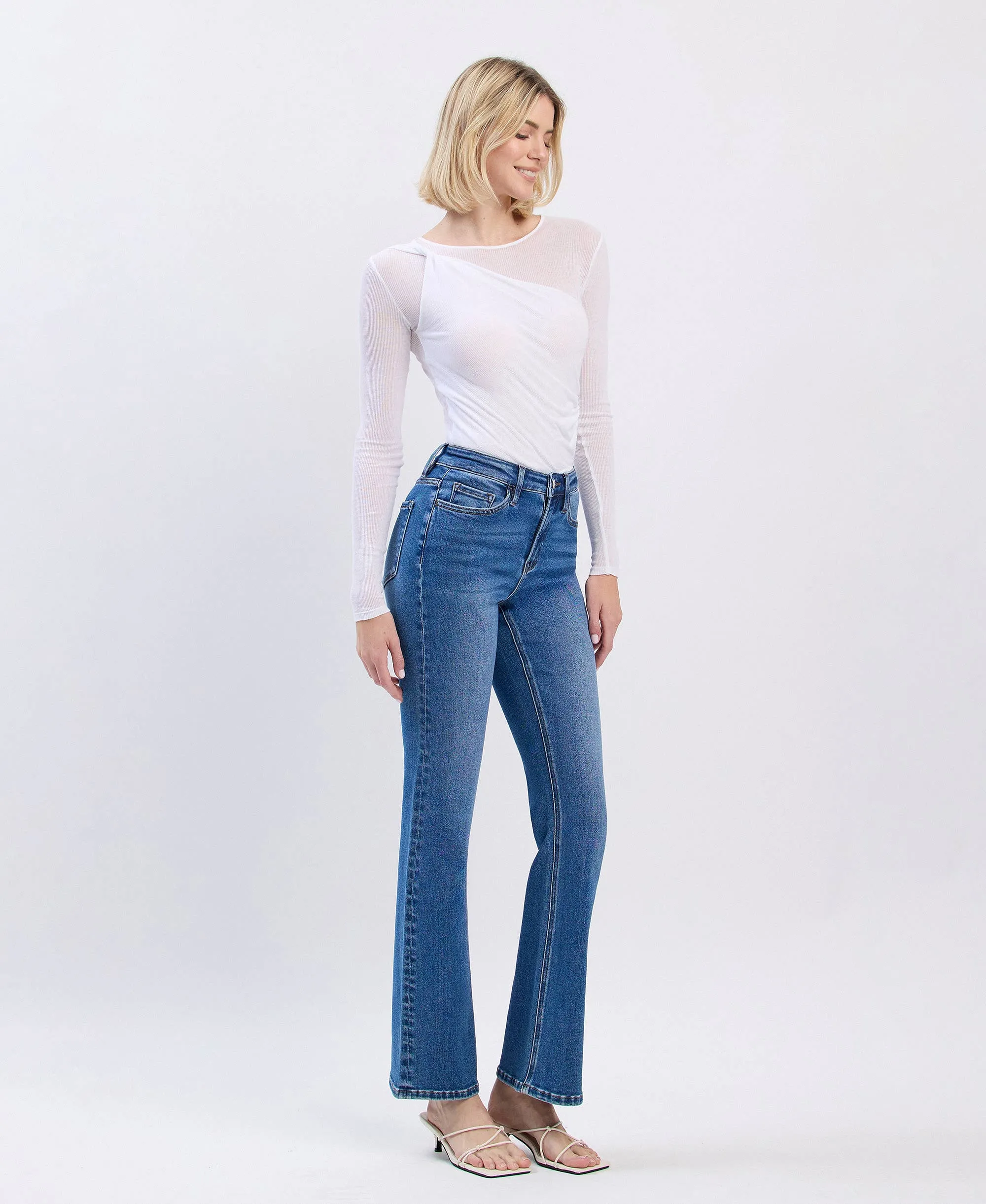 Lovervet High Rise Full Length Bootcut Jean