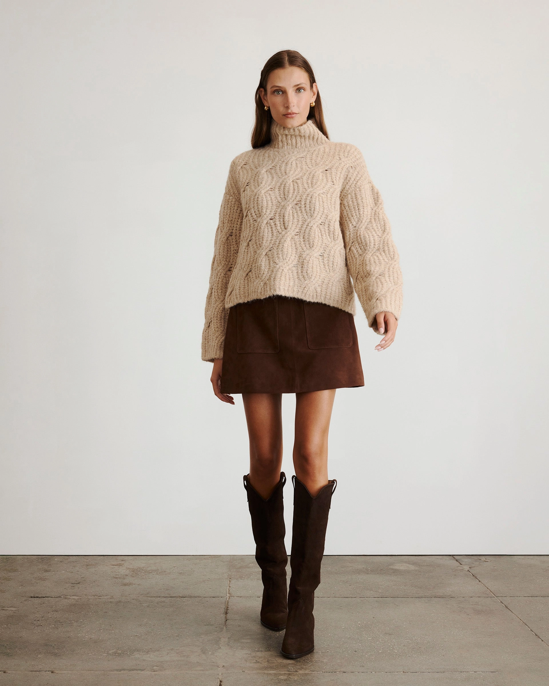 Opaline Sweater Anti Pilling Finish Interlock Stitch Detail