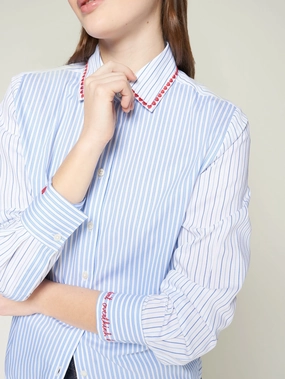 Classic Hoodie Wrinkle Resistant Treatment HEART COLLAR SHIRT