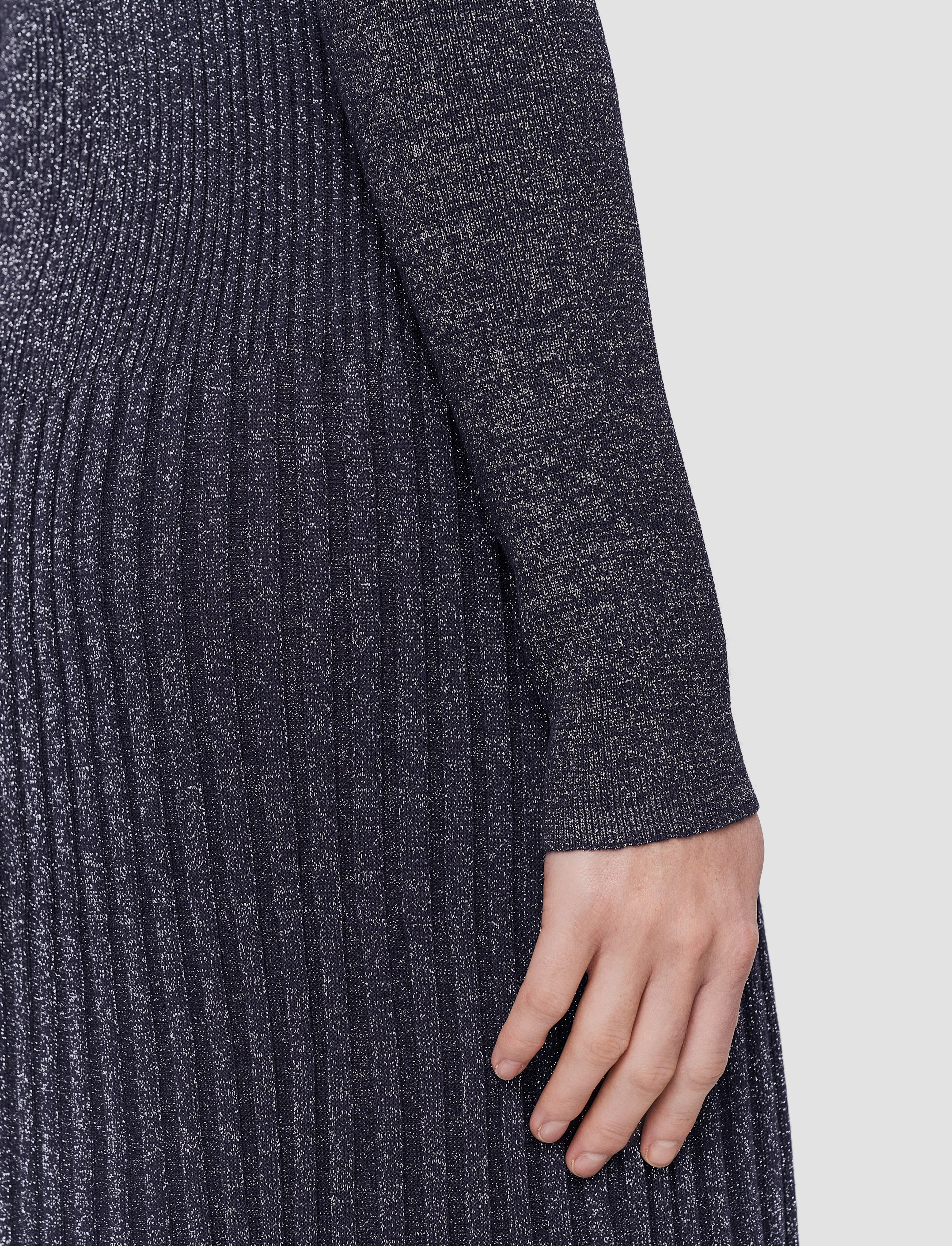 Lurex Knit Dress Silky Mood