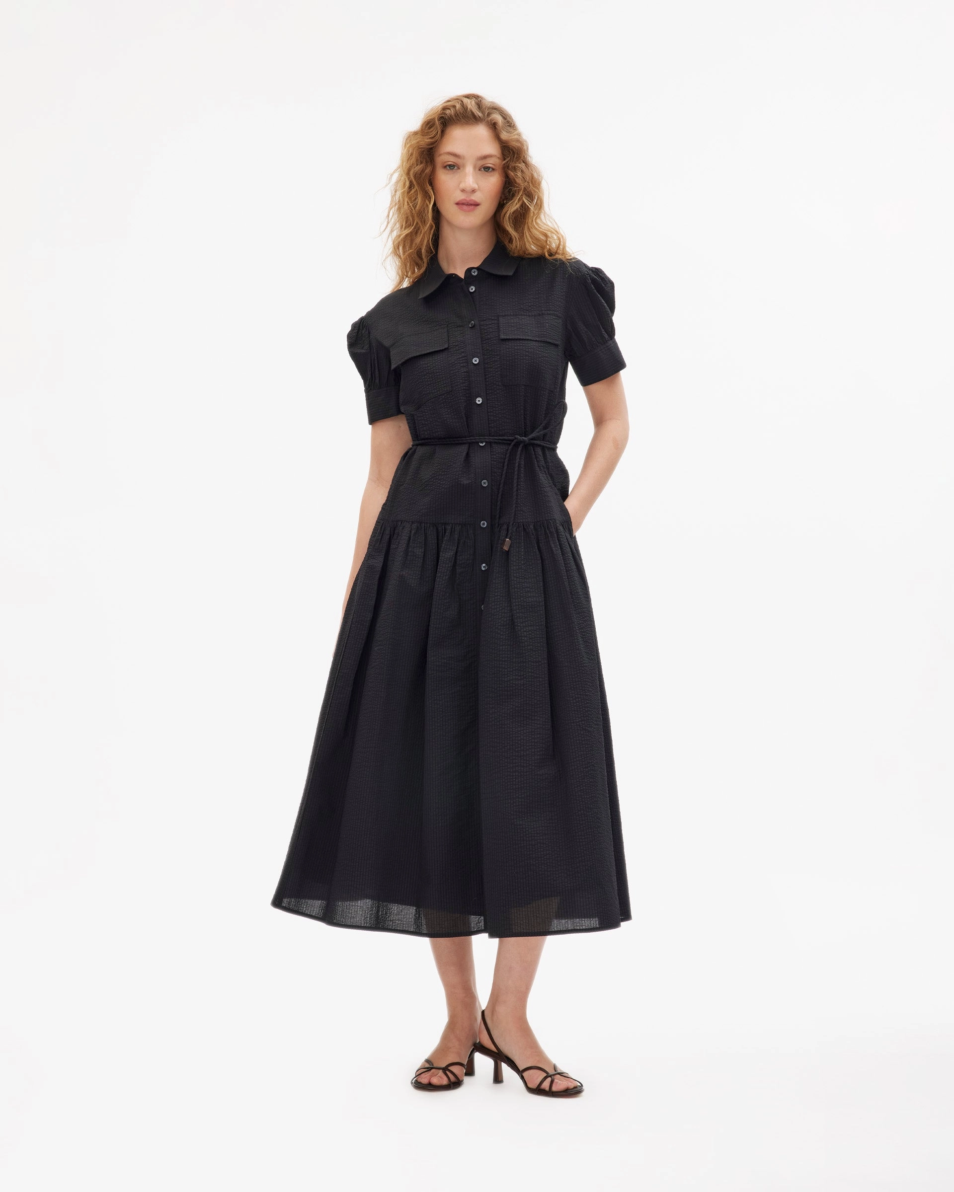 Carrington Dress Fresh Tones Light Cloud