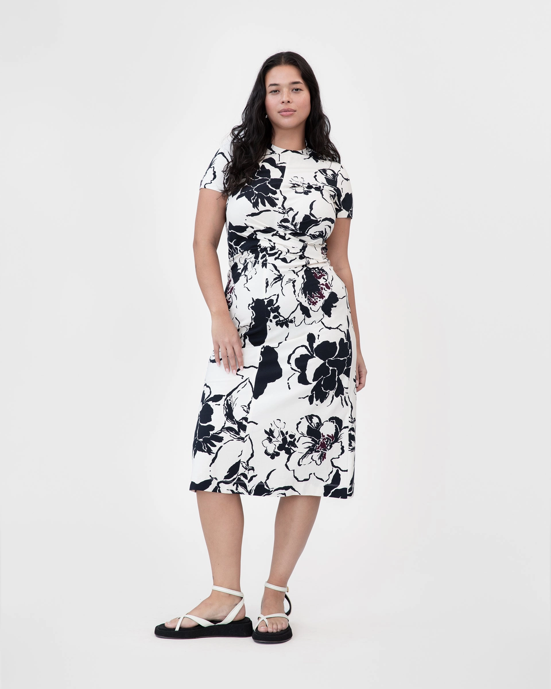 Art Spirit Fitted Style Mac Dress