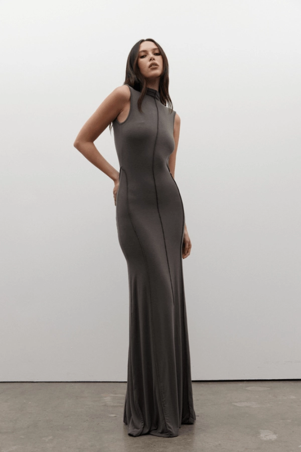 Daywear Mood Mae Maxi Dress Smoke