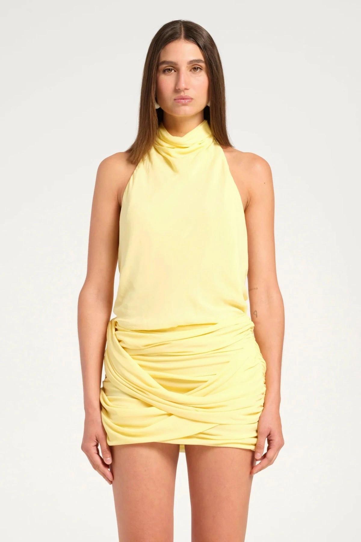 Maisie Mini Dress Butter Travel Staple
