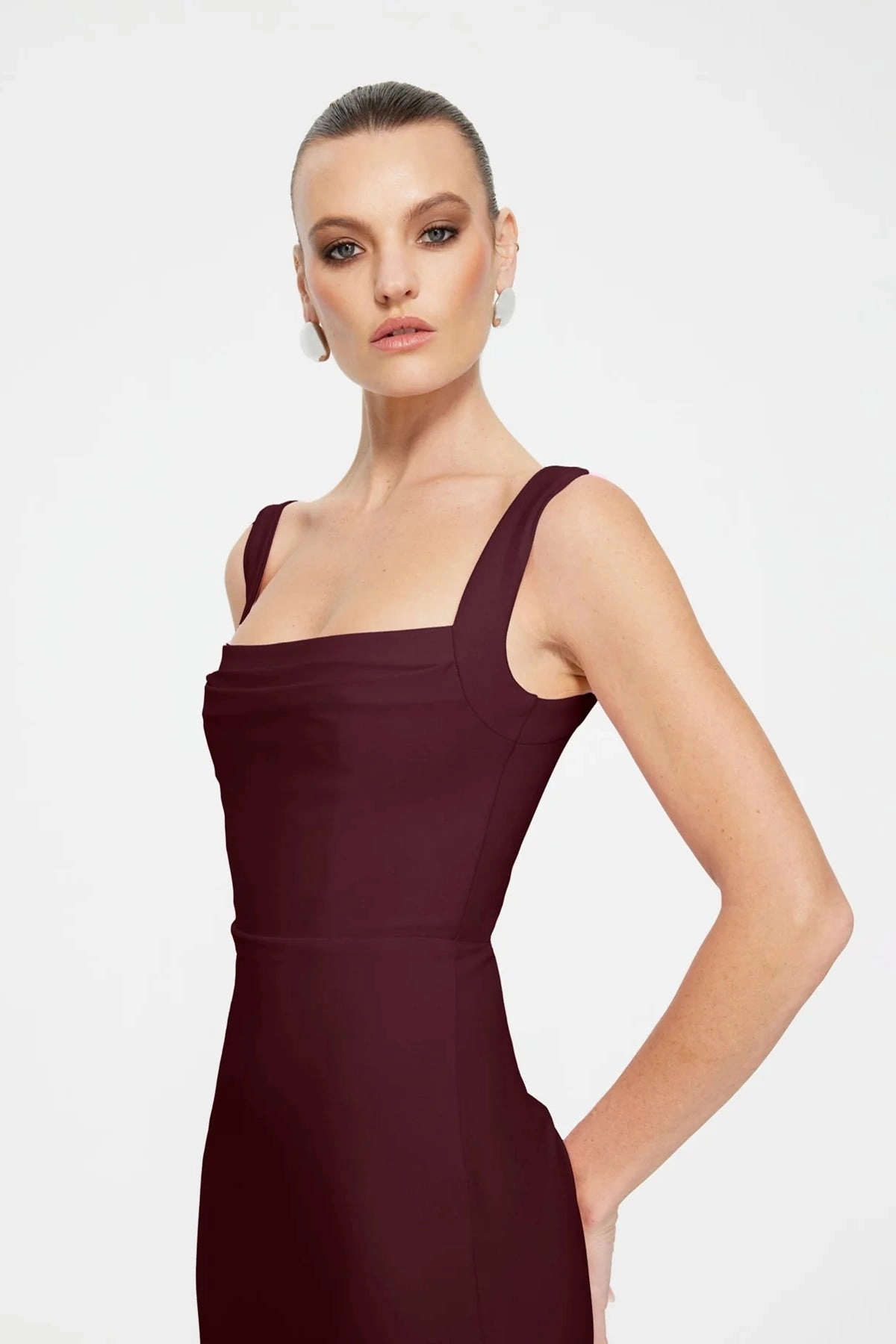 Marbella Gown Wine Fall Tone All Timewear
