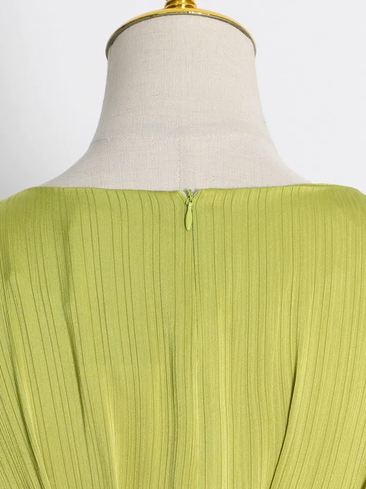 Marea Textured Georgette Dress