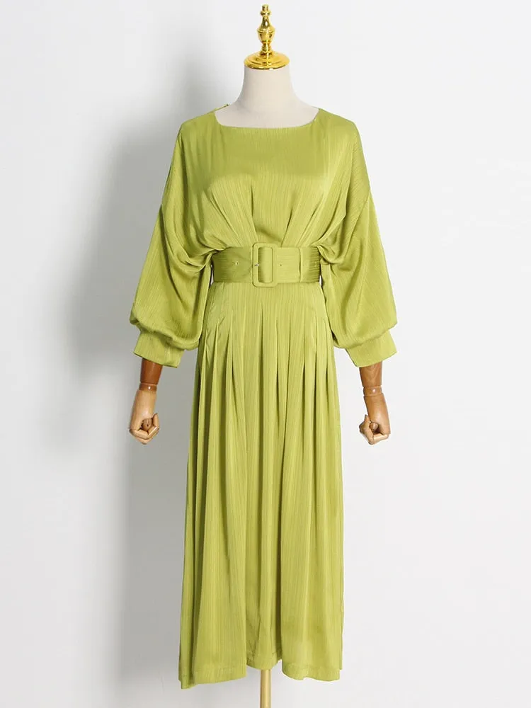 Marea Textured Georgette Dress