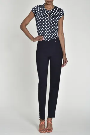 Marie Classic Trouser in Navy