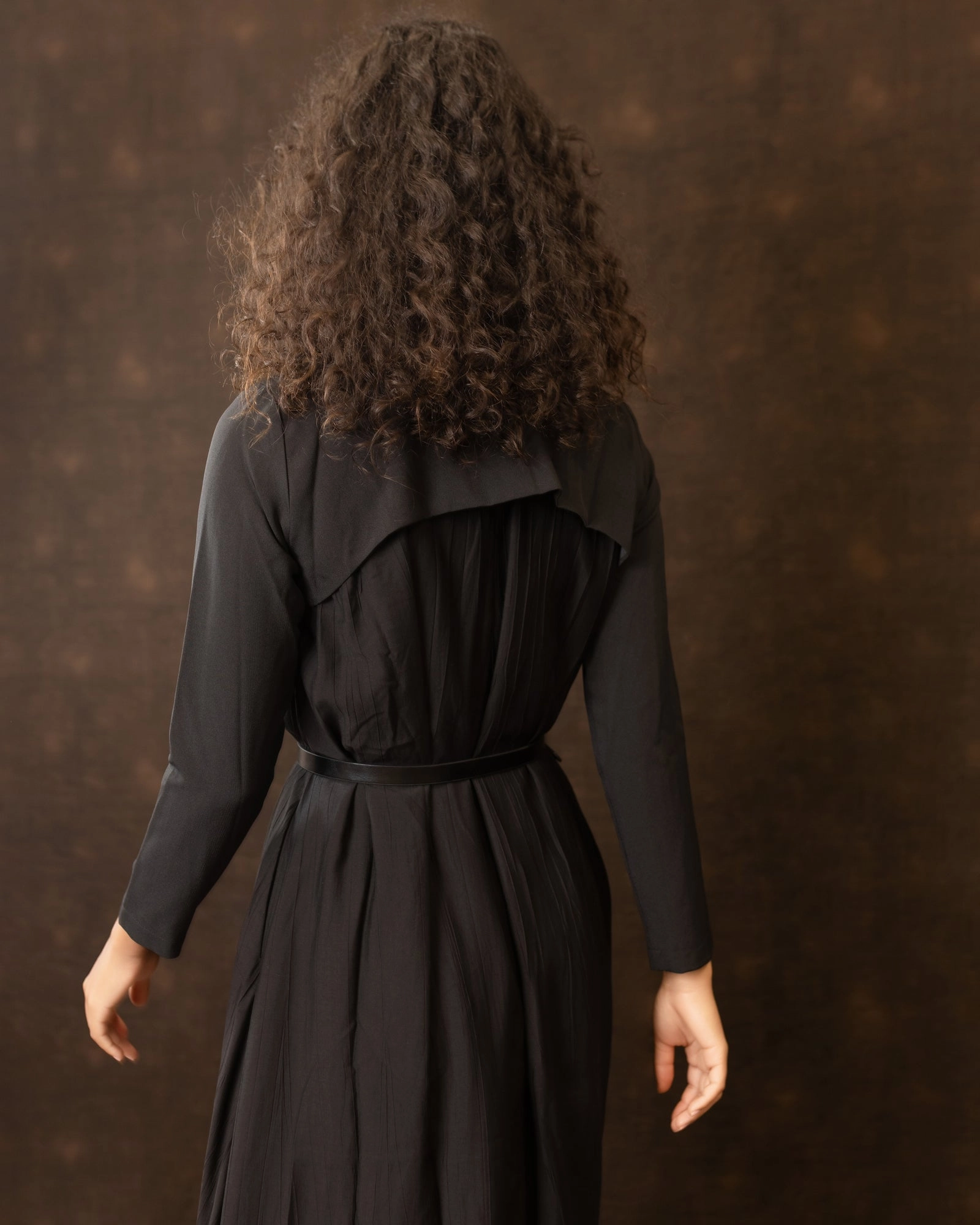 Marlee Dress | Black Comfortable shift dress Inner Glow