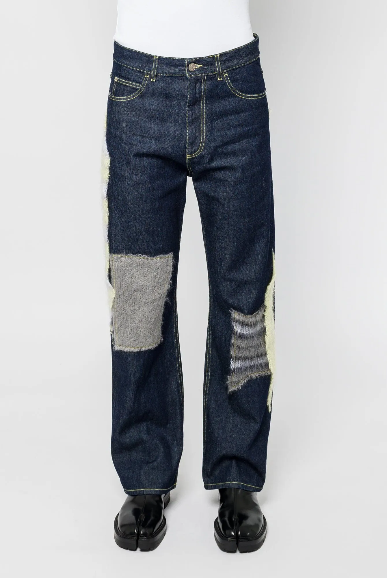 Marni Mixed Denim Trouser