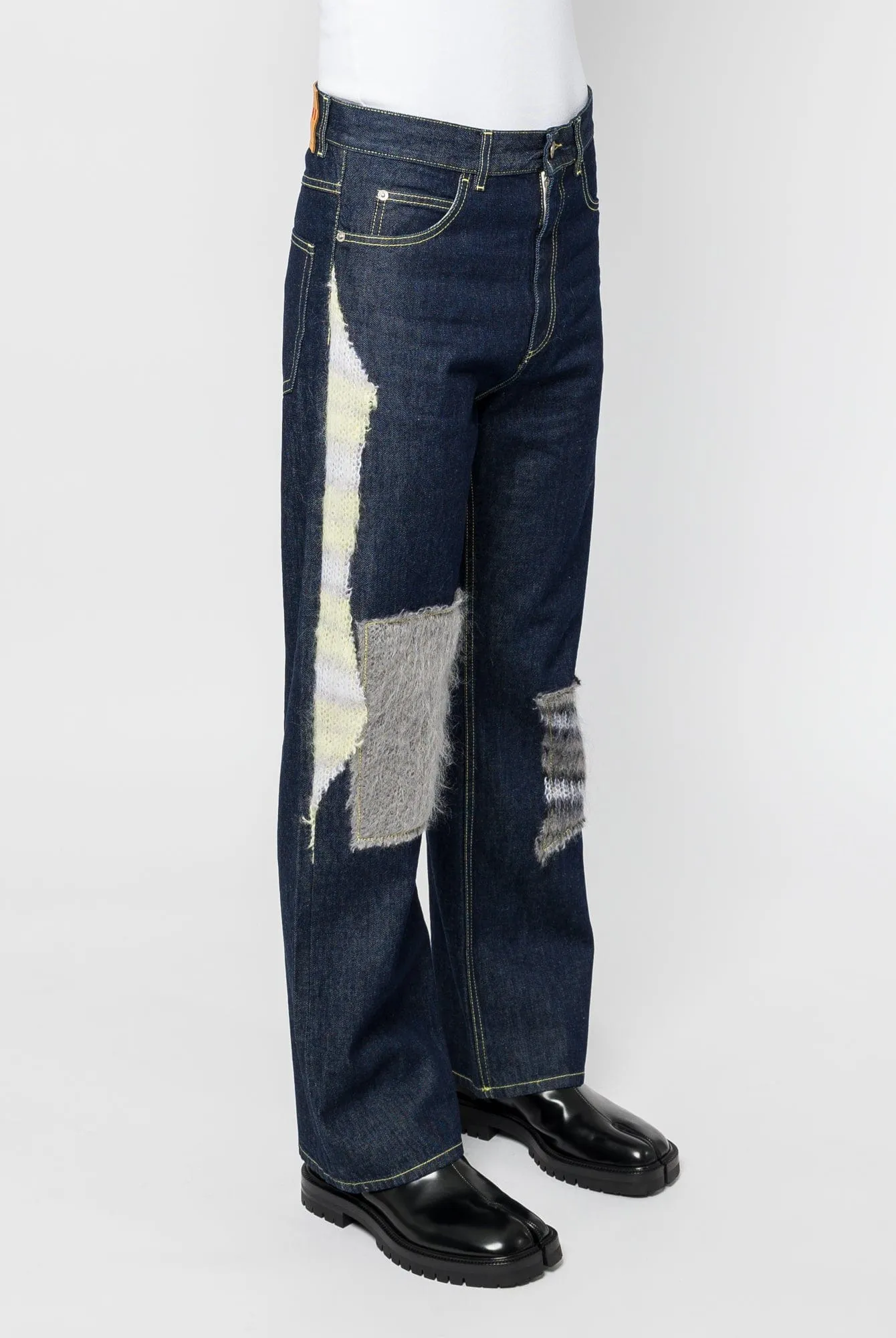 Marni Mixed Denim Trouser