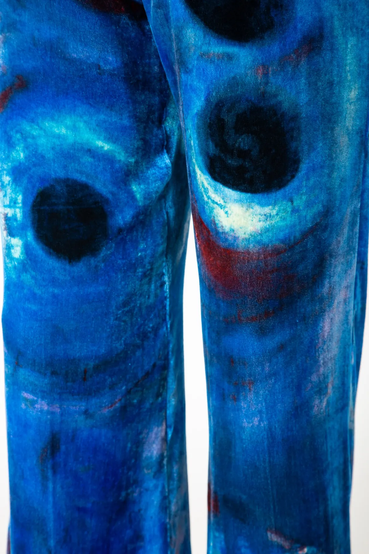 MARNI | VELVET PRINTED TROUSERS