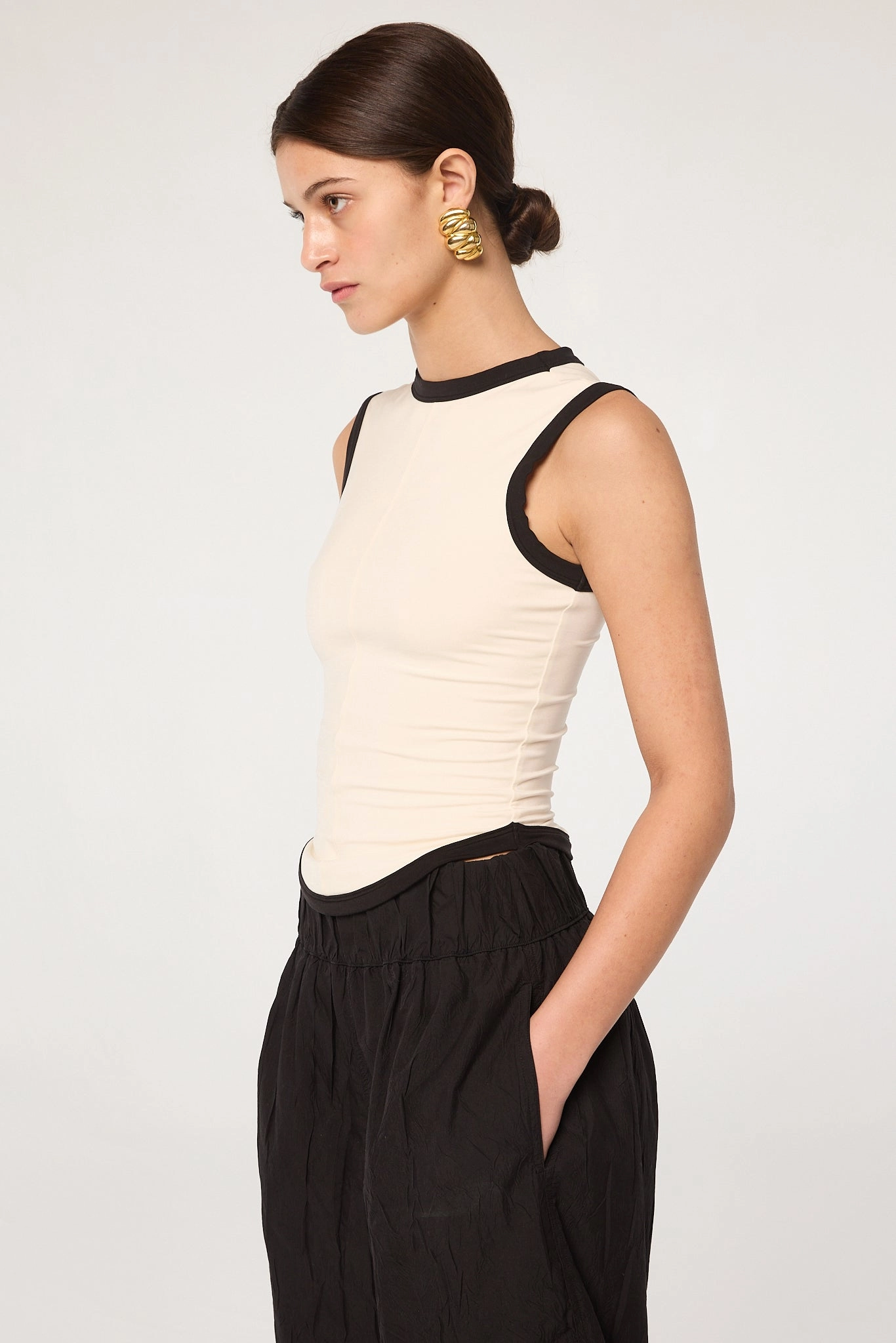 Tagless Labeling YarnBlend MARTINE TANK TOP