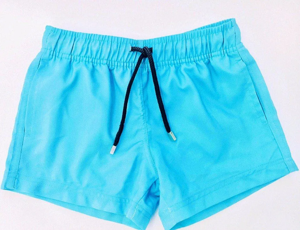 Matching Swimwear, Boys' Board Shorts, Floral Pocket