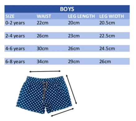 Matching Swimwear, Boys' Board Shorts, Floral Pocket
