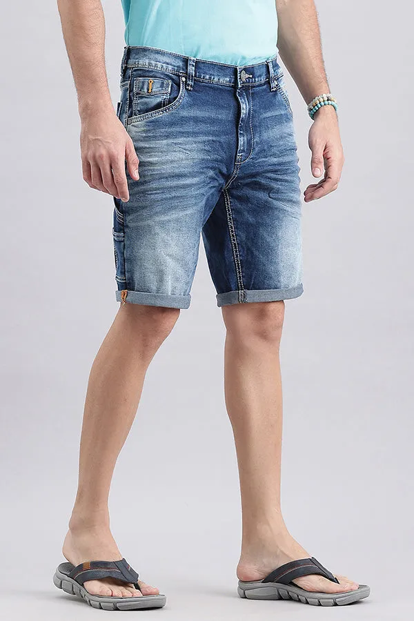 Med Blue Carpenter Denim Short