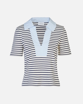 Low Profile Collar Thermal Insulation Melanie Top