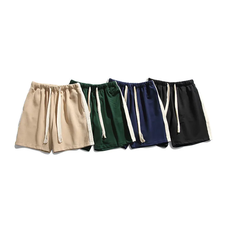 Men Shorts Summer Men's Casual Straight-Leg Shorts