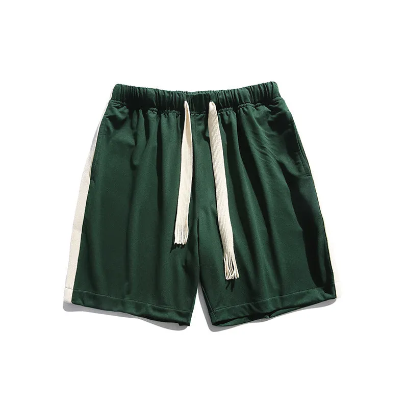 Men Shorts Summer Men's Casual Straight-Leg Shorts
