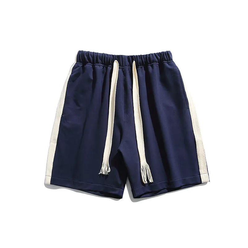 Men Shorts Summer Men's Casual Straight-Leg Shorts