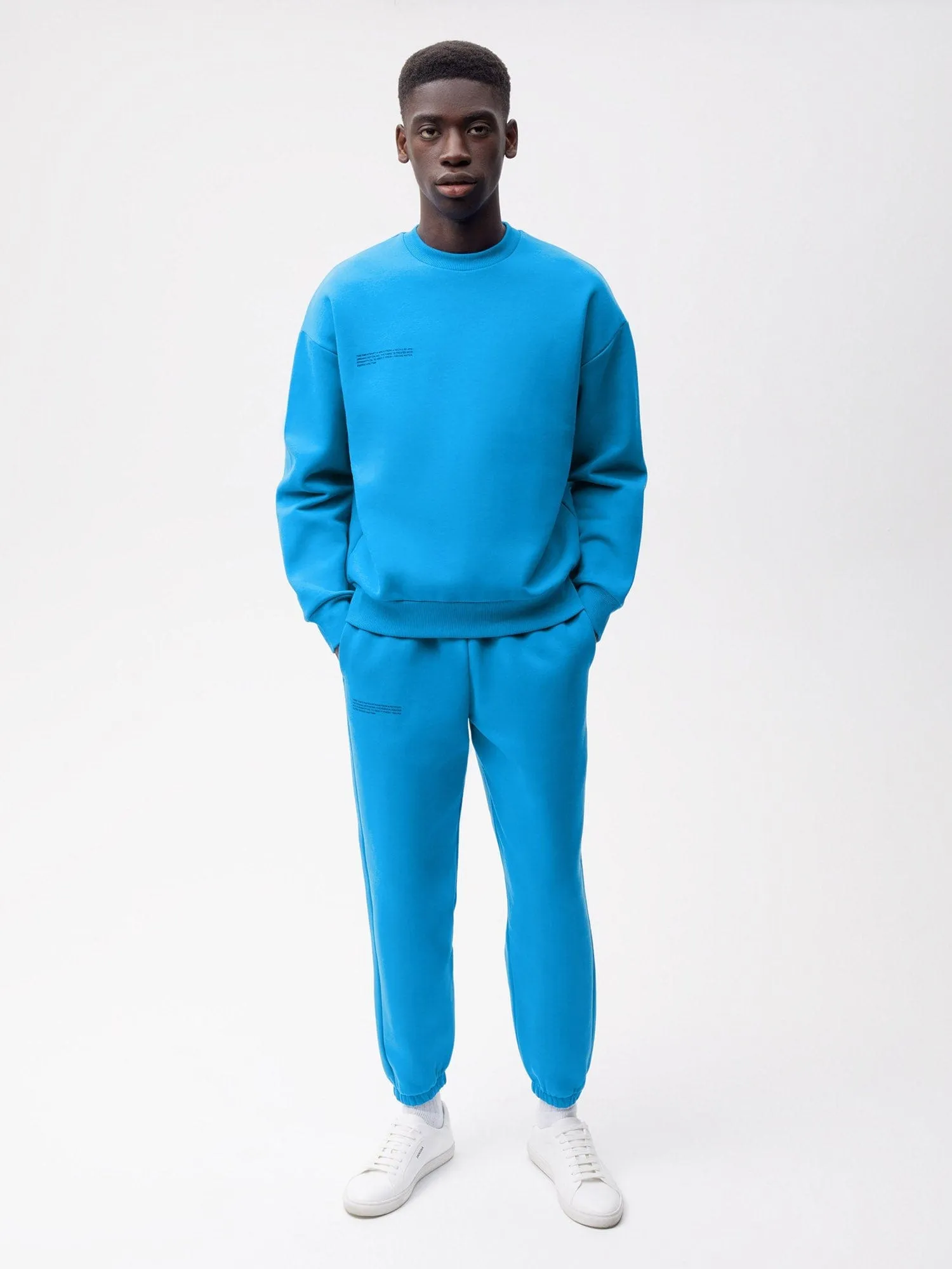 Mens 365 Heavyweight Track Pants—cerulean blue