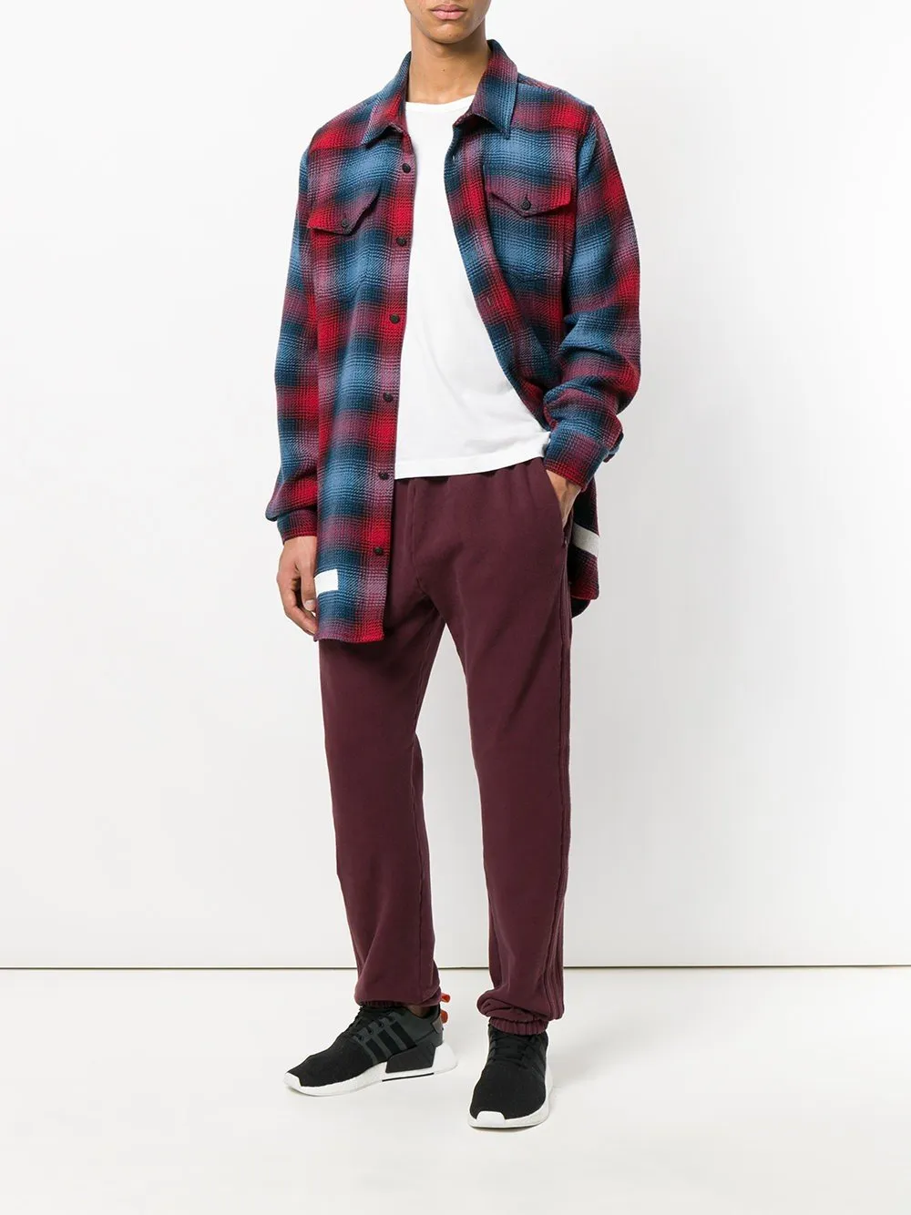 Men's Calabasas Track Pants Oxblood
