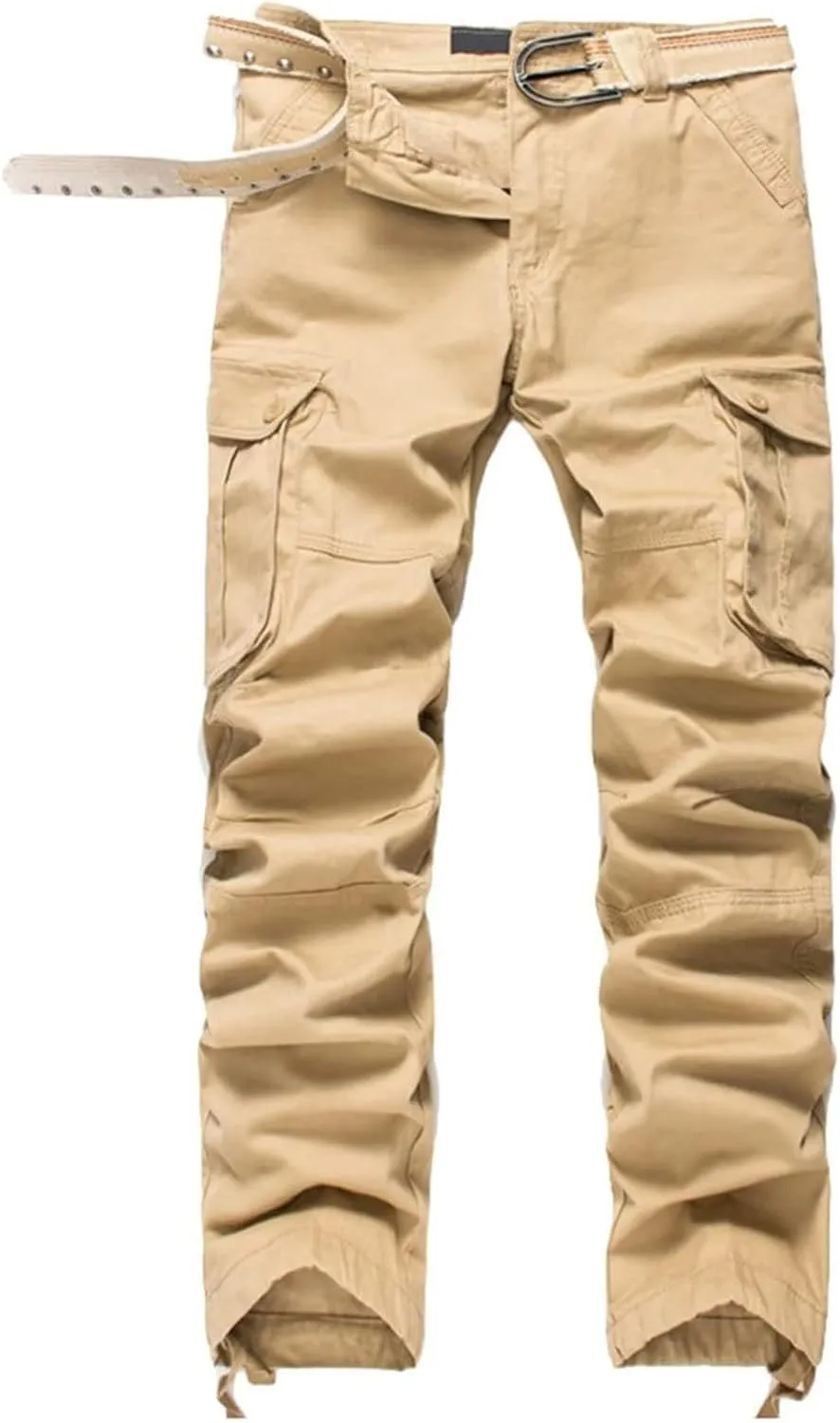 Mens Cargo Pant Drying Casual Pants Multi Pocket Outdoor Sports Hiking Loose Workout Joggers Stretch Sweatpants Mens