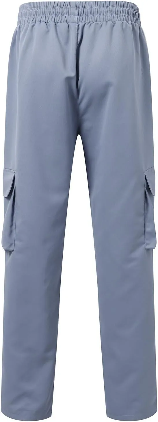 Men's Cargo Pants Casual Hiking Leggings Workout Lightweight Outdoor Work Joggers Sweatpants with Pockets